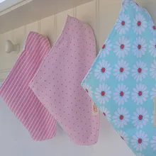 Детские нагрудники 3 шт./лот хлопок бандана нагрудники детская одежда полотенце для девочек банданы одежда для малышей F285ER