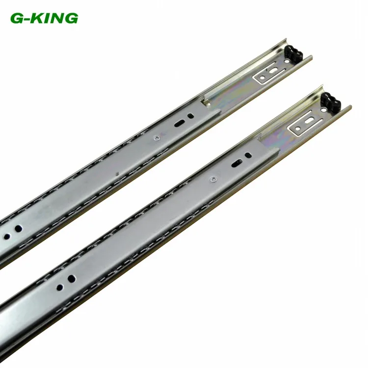 

The two section ball bearing drawer slide guide rail track width steel furniture 35mm mechanical cabinet Guide