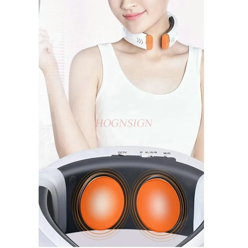 Cervical Massager Electronic Smart Neck Waist Shoulder Home Cervix Massage Multifunction Body Kneading Pillow Office Care Tool