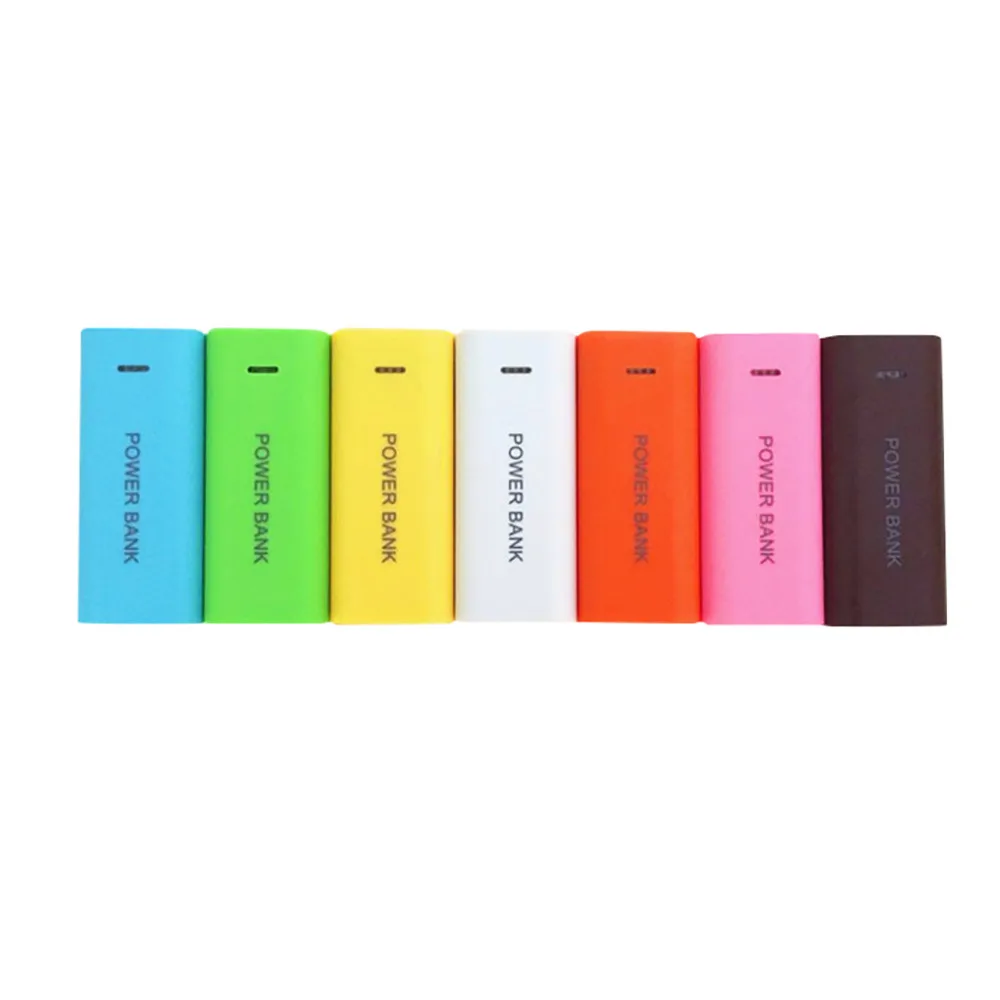 

5600mAh 2X 18650 USB Power Bank Battery Charger Case DIY Box For iPhone Sumsang SmartPhone Cellphone Factory Price