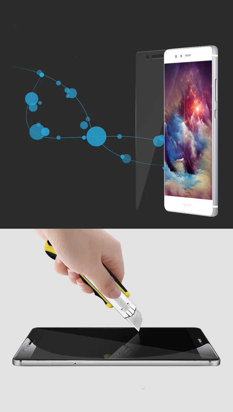 Купить Original Top quality Tempered Glass For Huawei Ascend P9 5.2" inch Ultra Thin Front Screen 9H Protector Film Anti Explosion  Мобильные | Phone Screen Protectors (32661337909)