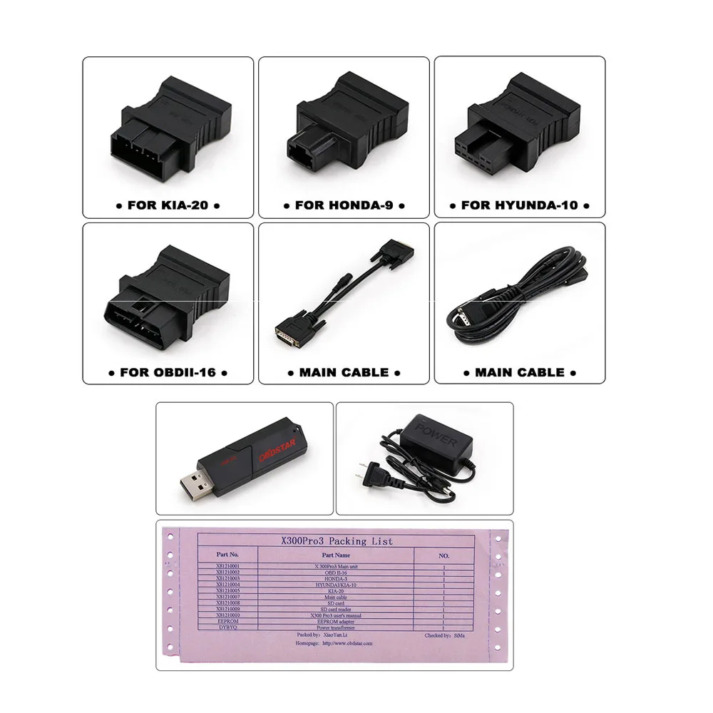 OBDSTAR X300 PRO3 стандарт иммобилизатор одометр Регулировка EEPROM чип все ключи потеря