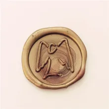 Ангельские исследования настроить воск штамп с вашим логотипом, DIY древняя печать ретро штамп, персонализированная печать воск печать пользовательский дизайн