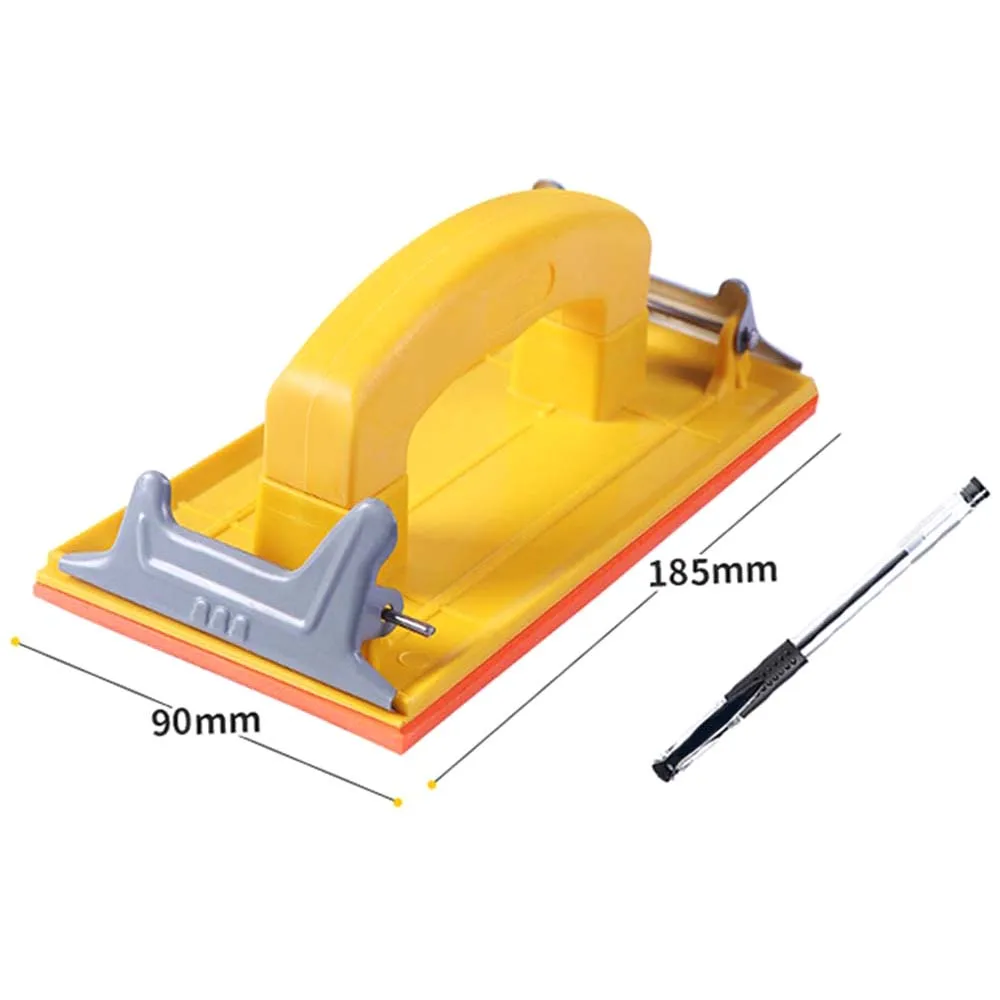 Влажная и сухая рукоятка держатель наждачной бумаги шлифовальный полированный инструмент для полировки стен шлифовальный Деревообработка 1 шт