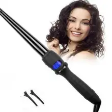 Бигуди для волос керамические инструменты для укладки профессиональные щипцы для завивки волос Вэйвер груша ЖК-Ролик Керлинг палочка