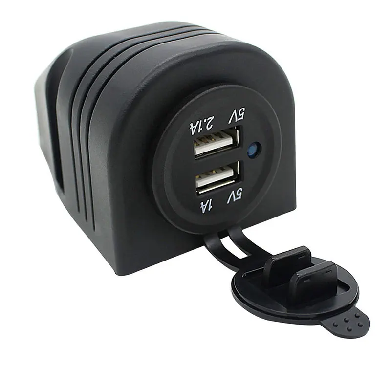 Dual USB автомобили гнездо прикуривателя Splitter переходник для зарядного устройства