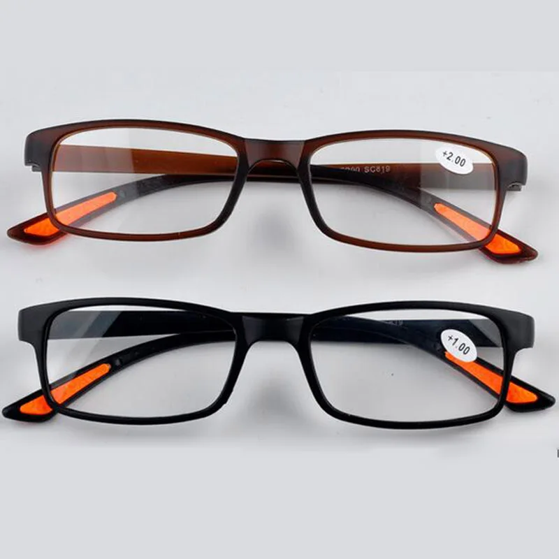 

Women Men Reading Glasses Toughness TR90 ultra-light Resin Material For Female Male Reading Presbyopic Glasses
