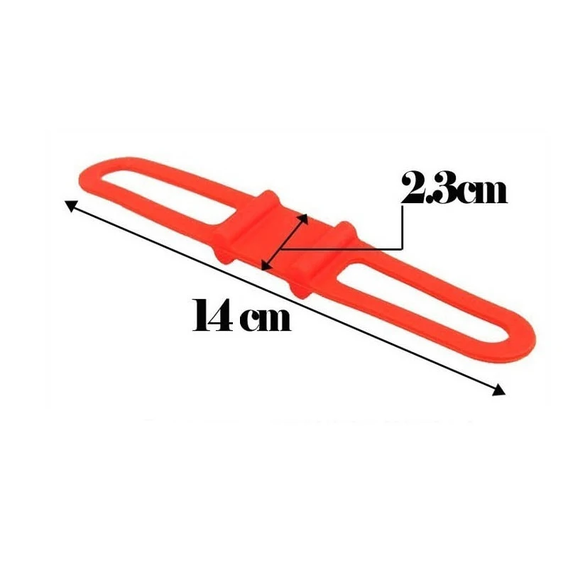 Bicycle Handlebar Silicone Strap Bike Light Holder Band Phone Fixing Elastic Tie Rope Cycle Bicicleta Torch Flashlight Bandages
