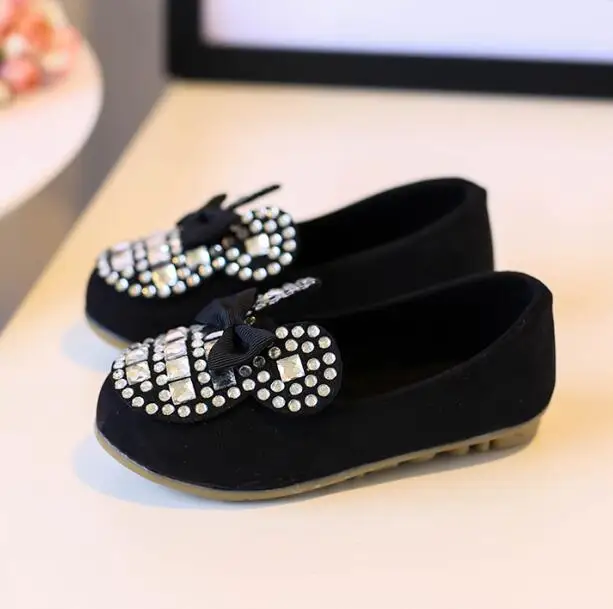 Детская обувь для девочек ярких цветов обувь принцессы модная дизайнерская разнопарая детская обувь летние сандалии с бантом для девочек Размеры 21-30 - Цвет: Черный