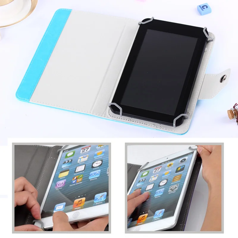 PU Leather Stand Cover Case For DNS AirTab M74 M76 7 inch Universal Tablet PC Protective Covers For kids+Free Stylus+Center Film PU Leather Stand Cover Case For DNS AirTab M74 M76 7 inch Universal Tablet PC Protective Covers For kids+Free Stylus+Center Film