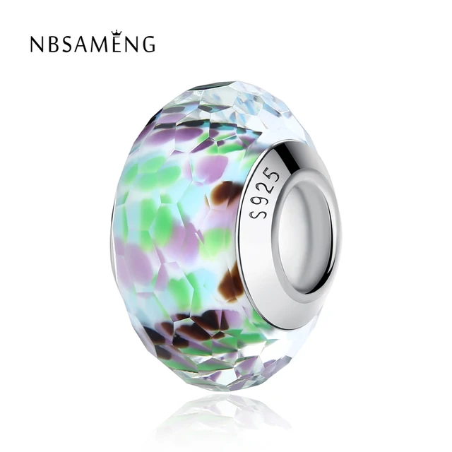 pandora charm murano viola pandora charm murano viola
