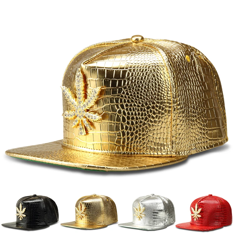 mens gold hat