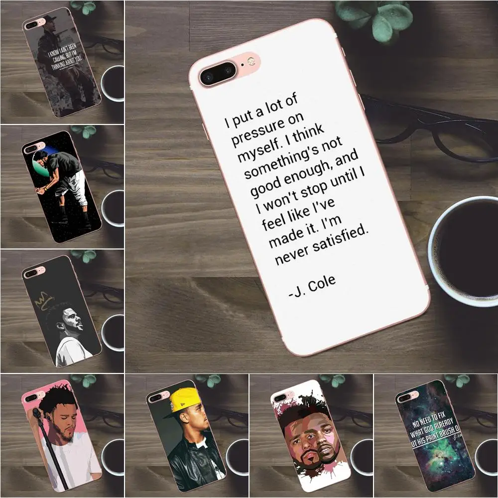 

Bixedx Soft Cell Cover Case Born Singer J. Cole For Huawei G8 Honor 5C 5X 6 6X 7 8 9 Y5II Mate 9 P7 P8 P9 P10 P20 Lite Plus 2017