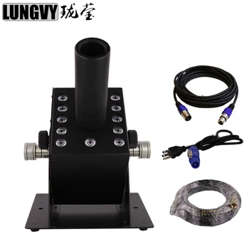 

Free Shipping 12x3w LED RGB Co2 Jet Machine Co2 Stage Effect Party LED Machine Dmx Co2 Led Jet Nightclub Disco Light