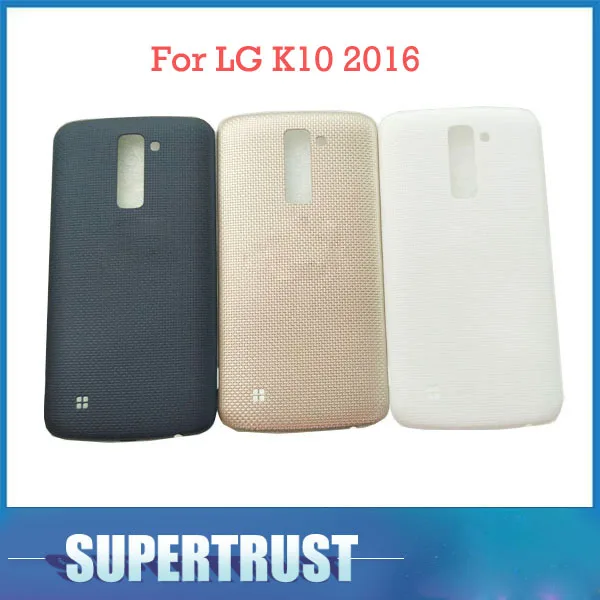 1PC/Lot For LG K10 2016 Battery Cover Back Door Housing Case Black White Gold Color | Мобильные телефоны и аксессуары