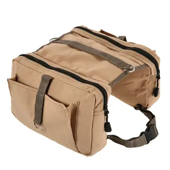 

# New Outdoor Pet Dog Saddle Bag Pack Backpack Portable Medium or Large Dog Bag for Hiking Camping Travel Training Pet Carrier