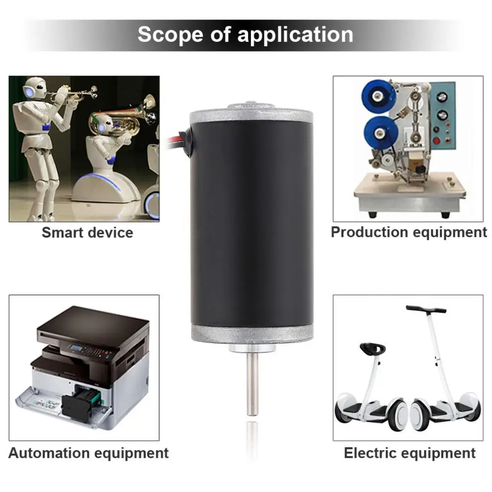 31ZY 24 В 8000 об./мин. мини высокой Мощность Регулируемый двигатель с постоянным магнитом проводного соединения для Smart Приспособления и вперед-