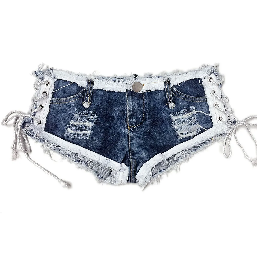 Dancing Queen Sexy Club Denim Thong Shorts, Summer Short Jeans Femme, Mini Micro Shorts Tassel White Lace Jeans Shorts for Women Dancing Queen Sexy Club Denim Thong Shorts, Summer Short Jeans Femme, Mini Micro Shorts Tassel White Lace Jeans Shorts for Women