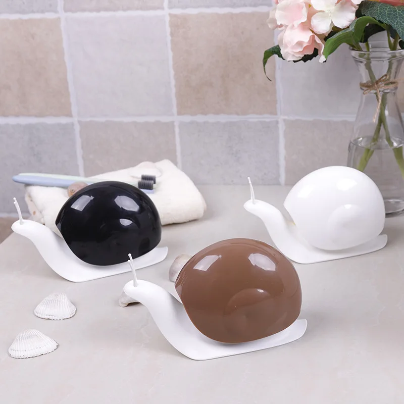 

Cartoon Snail Shape Liquid Soap Dispensers Storage Box Squeeze Type Automatic Liquid Soap Dispenser For Bathroom Decor