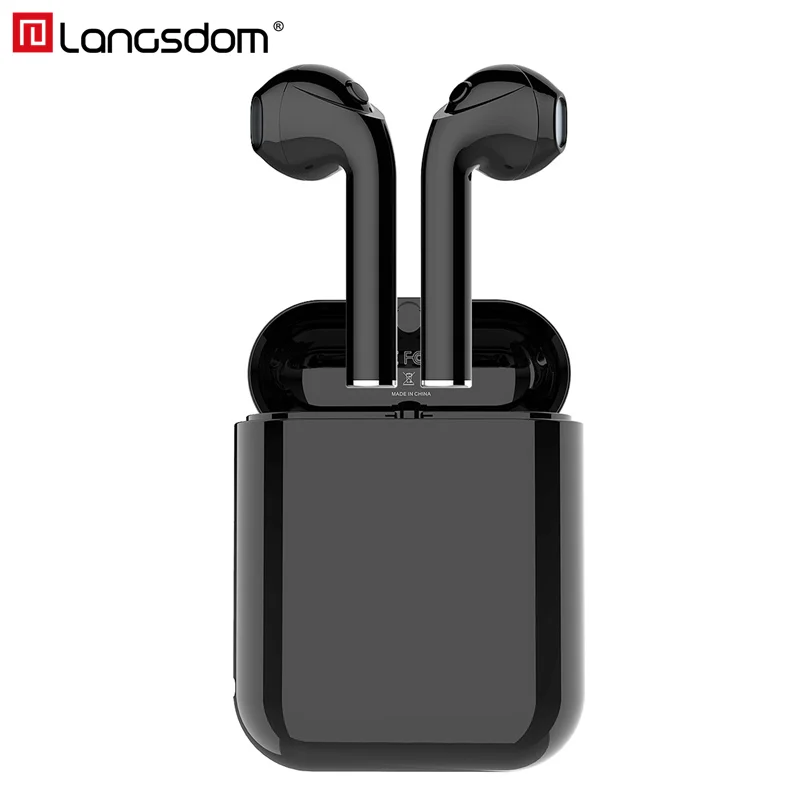 Langsdom T7 Mini Bluetooth Headphone with Mic Wireless Earphones True Wireless Stereo Earbuds Headsets for Phone fone de ouvido Langsdom T7 Mini Bluetooth Headphone with Mic Wireless Earphones True Wireless Stereo Earbuds Headsets for Phone fone de ouvido