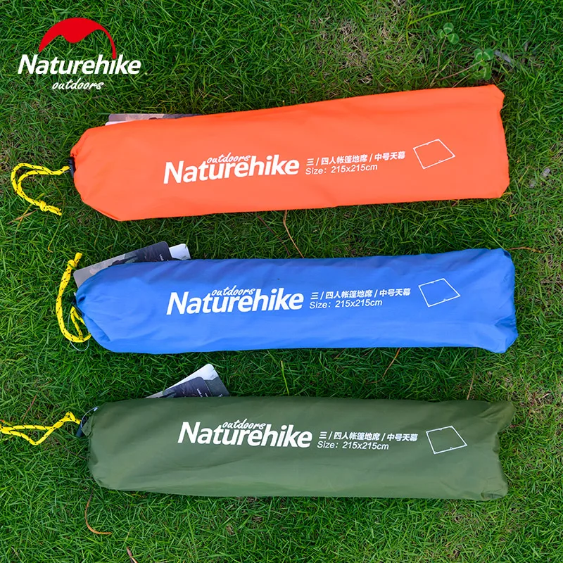 Naturehike Aluminum Film Camping Tarp Blanket Pad Hiking Beach Large Mat For 2 3 People Tent Floor Sun Shelter Mattress Awning