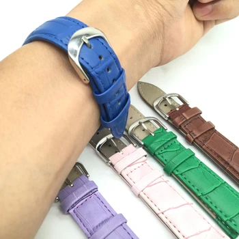 Candy color Leather Watches Band Strap 12/14/16/18/19/20/22mm Brown Pink White Green Black Blue Woman Man Watchbands Watch Belts
Candy color Leather Watches Band Strap 12/14/16/18/19/20/22mm Brown Pink White Green Black Blue Woman Man Watchbands Watch Belts