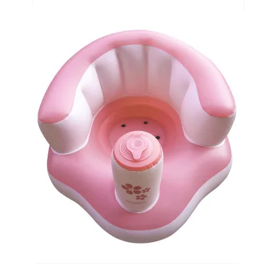 Christmas Inflatable Inflatable Small Sofa Baby Learning Child Cushion Dining Chair Portable with Bath Stool PVC Toy