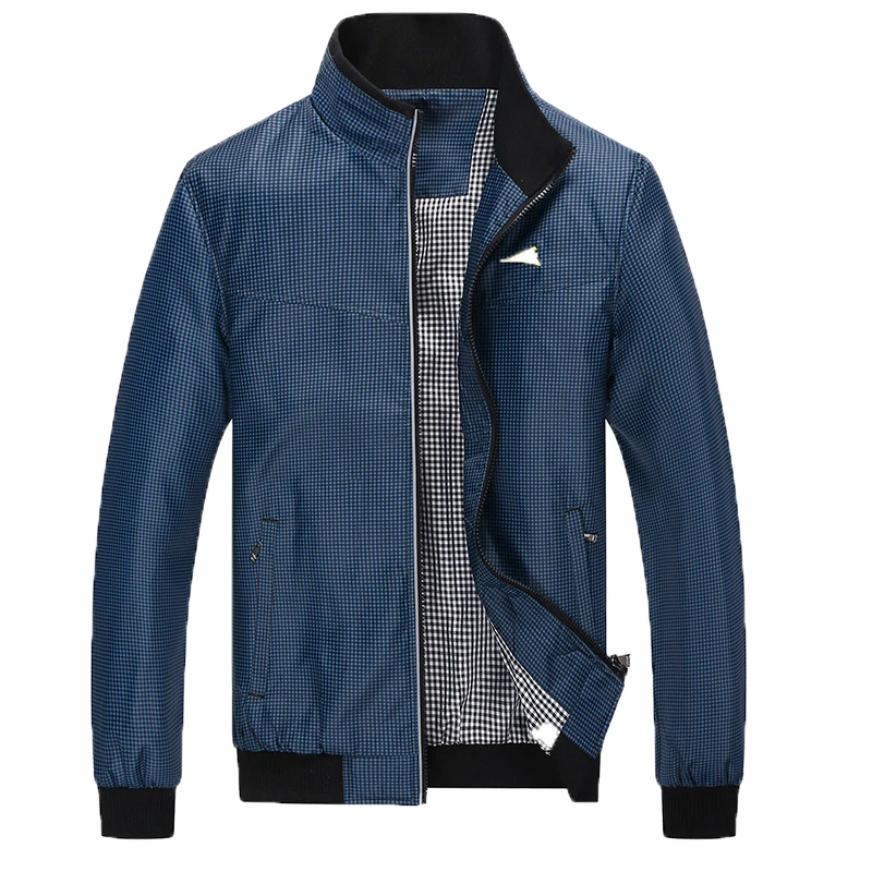 Autumn Winter Men's Fashion Jacket Casual Warm Big...