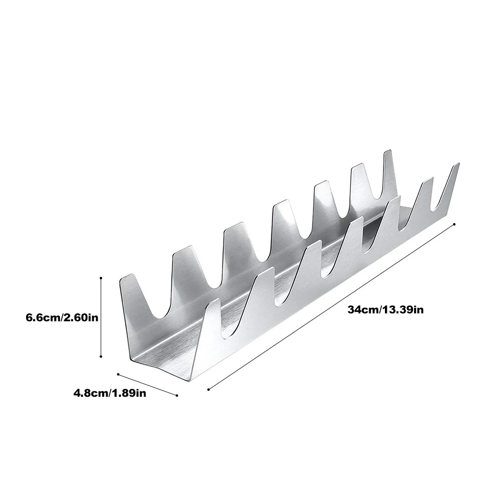 Держатель Taco из нержавеющей стали для мексиканских блинов Tortilla