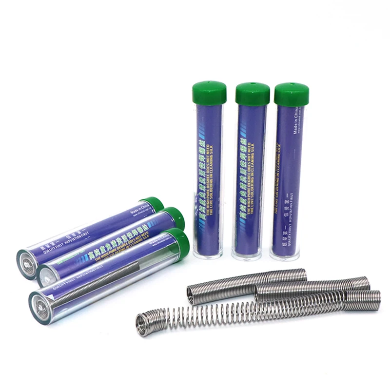 2Pcs1mm Оловянная проволочная ручка паяльная проволока для электронных элементов Инструменты для ремонта инструментов Сварочные Аксессуары