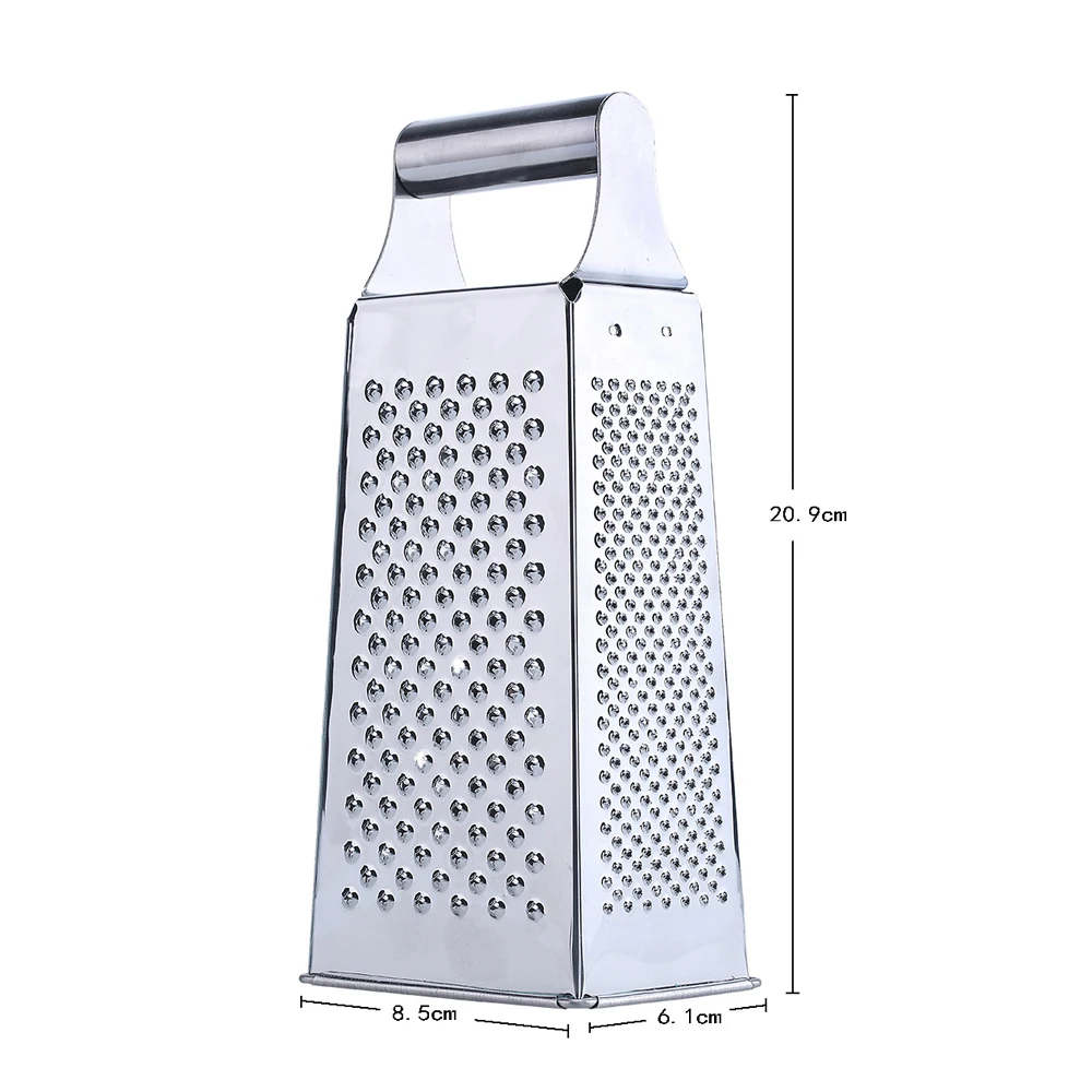 Нержавеющая сталь 4 стороны морковь картофель Терка лук слайсер фрукты овощи