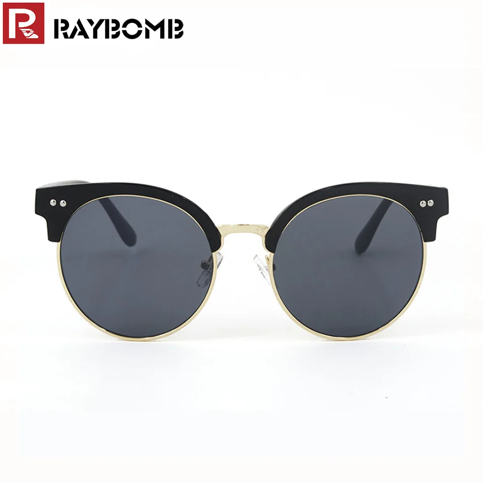 Женские круглые солнцезащитные очки RAYBOMB дизайнерские Винтажные Солнцезащитные
