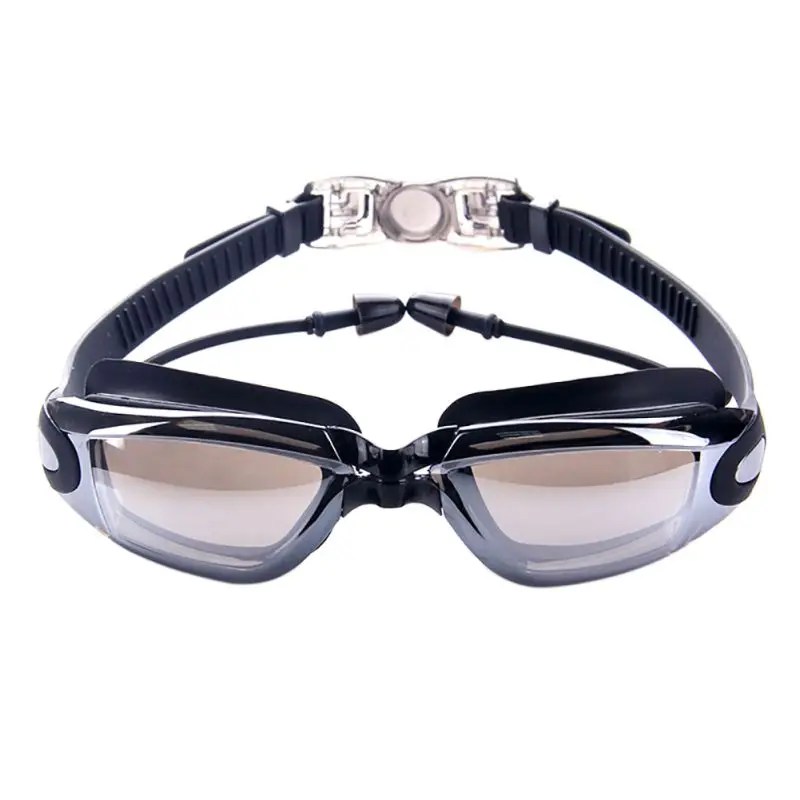 Мужские высококачественные силиконовые водонепроницаемые очки для плавания, противотуманные спортивные очки для плавания для женщин