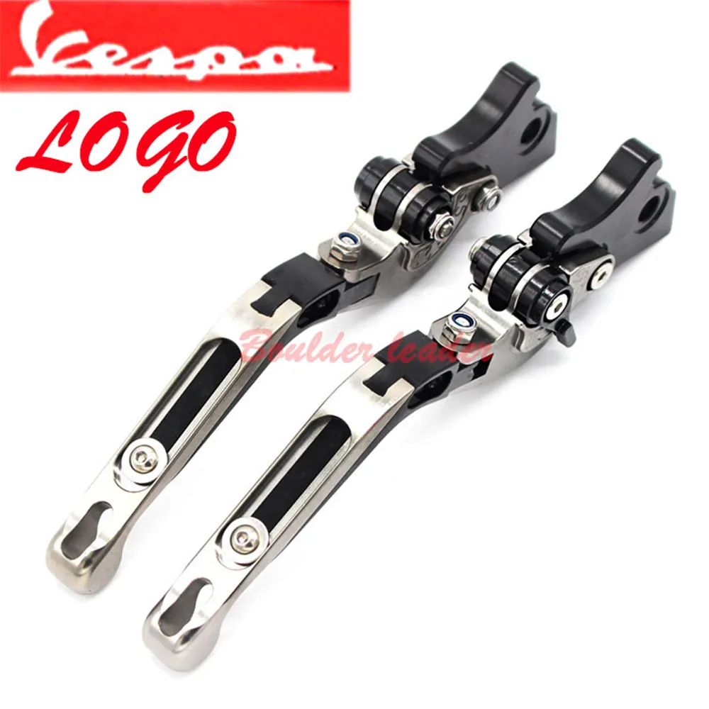 CNC piegevole e Allungabile Freno Leve di Frizione для Vespa Granturismo 125/200 GTS 125/250 S125/150/300 Super