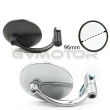 1 шт. " круглые винтажные зеркала заднего вида для мотоцикла, мопеда, зеркало заднего вида для Harley 883 BOB Triumph