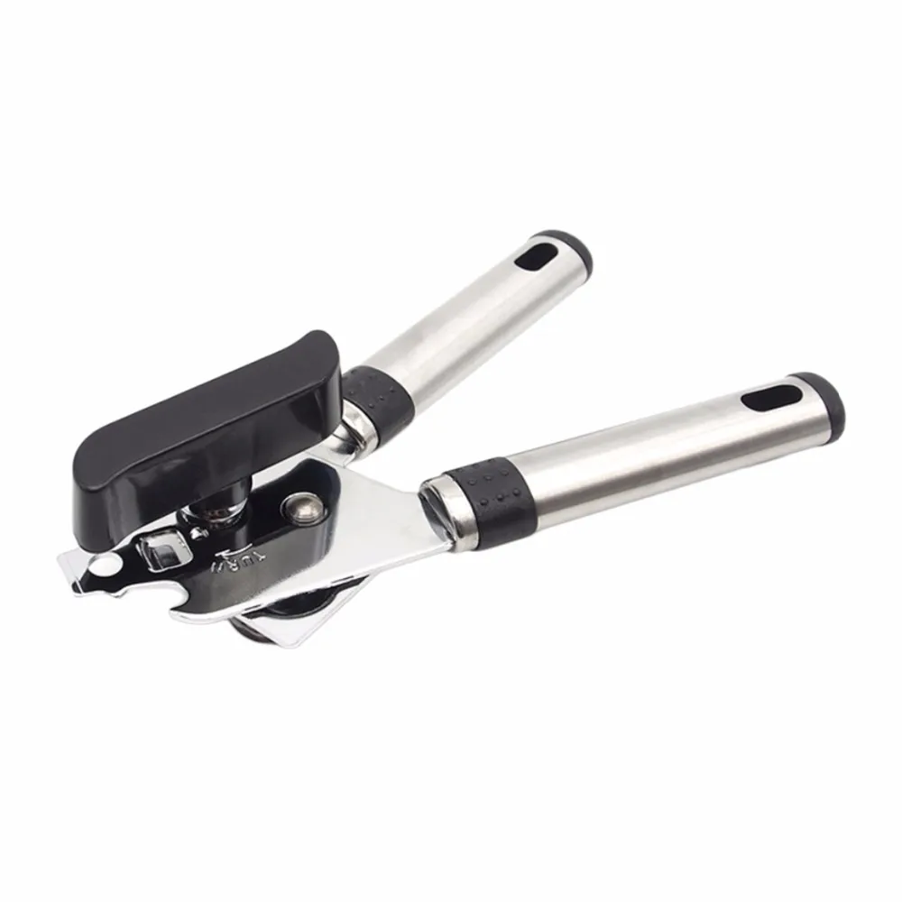 5psHot Multifunctional Stainless Steel Professional Tin Manual Can Opener Craft beer Grip Opener