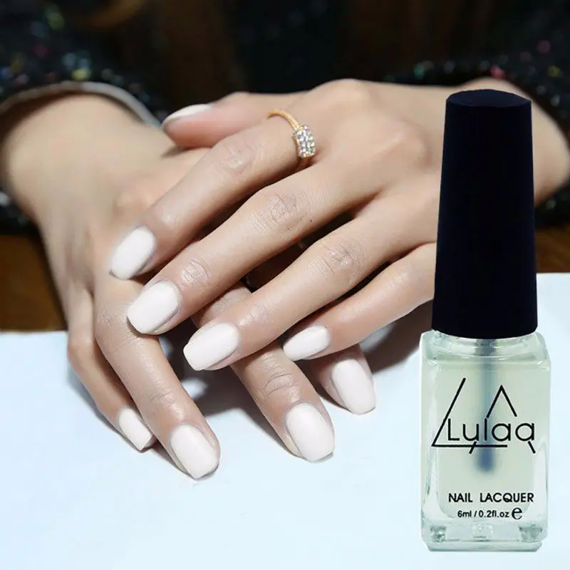 

1Pcs 6ML Nail Polish Magic Make up Super Matte Transparent Nails Art Gel Frosted Surface Oil Nail Polish