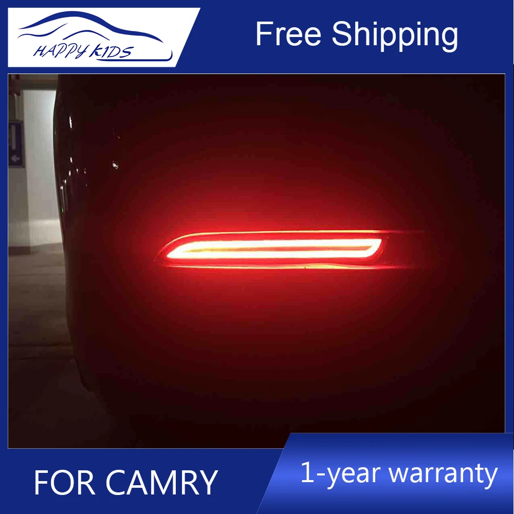 Автомобильный Стайлинг светодиодный бампер фары для Toyota Camry 2009-2013 Светодиодный отражатель бампер лампа стоп-сигнала дальнего света сигнальная лампа