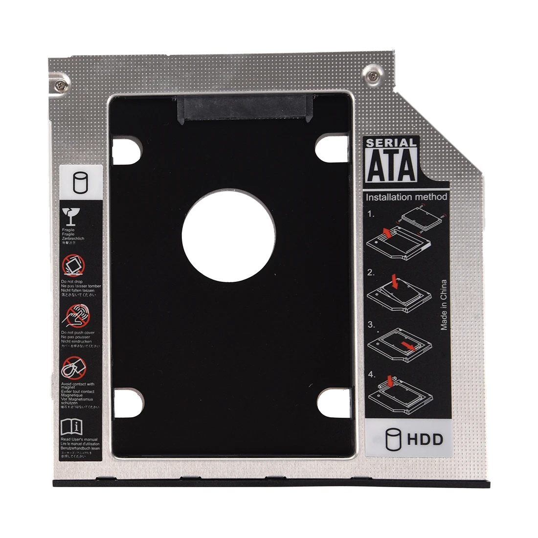 SATA 2nd жесткий диск HDD Caddy адаптер для ThinkPad T400 T410 T500 R400 R500