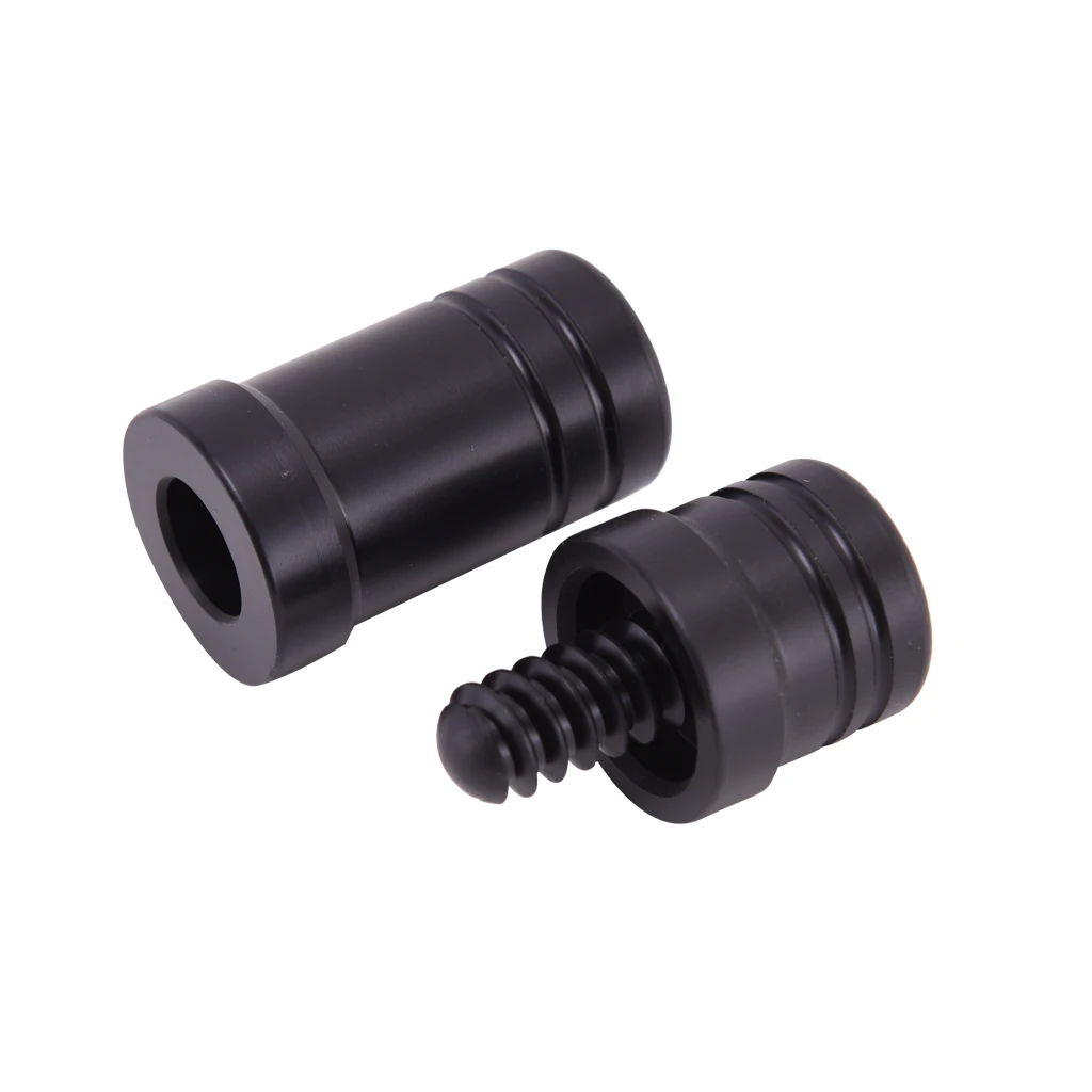Plastic 3/8 x 10 Joint Protectors For Billiard Pool Cue Stick - 2 Piece Set Snooker & Billiard Accessories Indoor Games Supplies