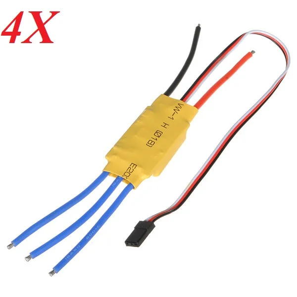 

4X XXD HW30A 30A Brushless Motor ESC For Airplane Quadcopter Helicopter