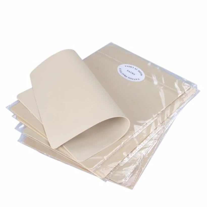 

10Pcs Professional Blank Tattoo Practice Skin Double Sides for Needle Machine Supply permanent makeup accesories tatoo supplies