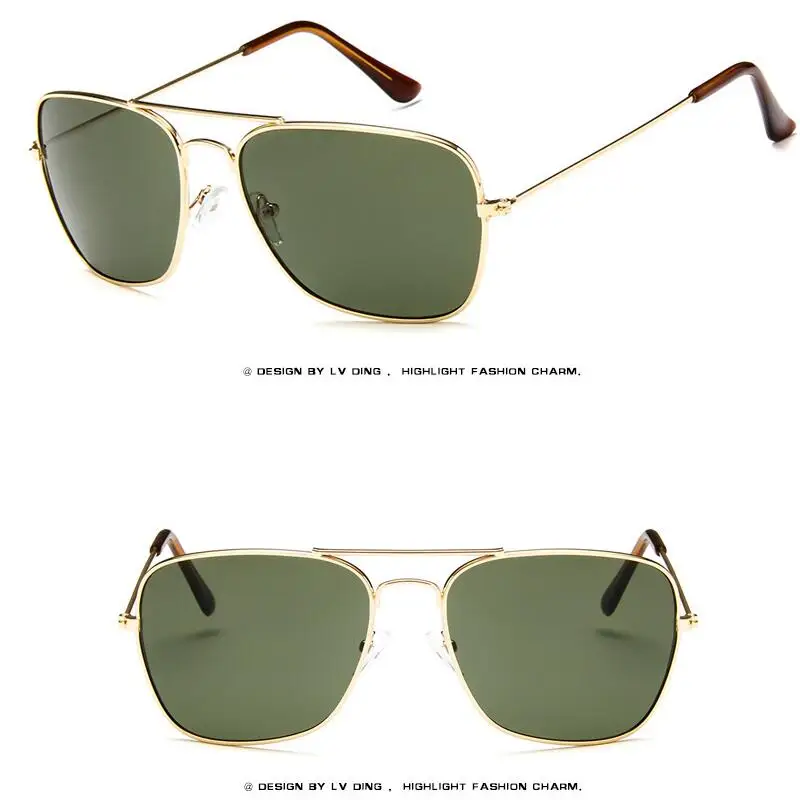 2019 Luxury Brand Design Men And Women Sunglasses Pilot Metal Frame Retro Fashion Glasses Female Sunglasses UV400 �culos de sol