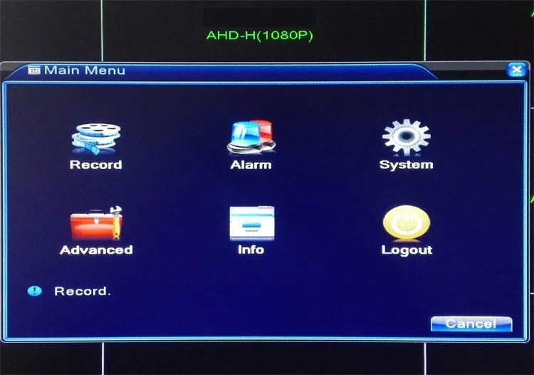1080P 16CH  16 Channels operation interface picture (2)