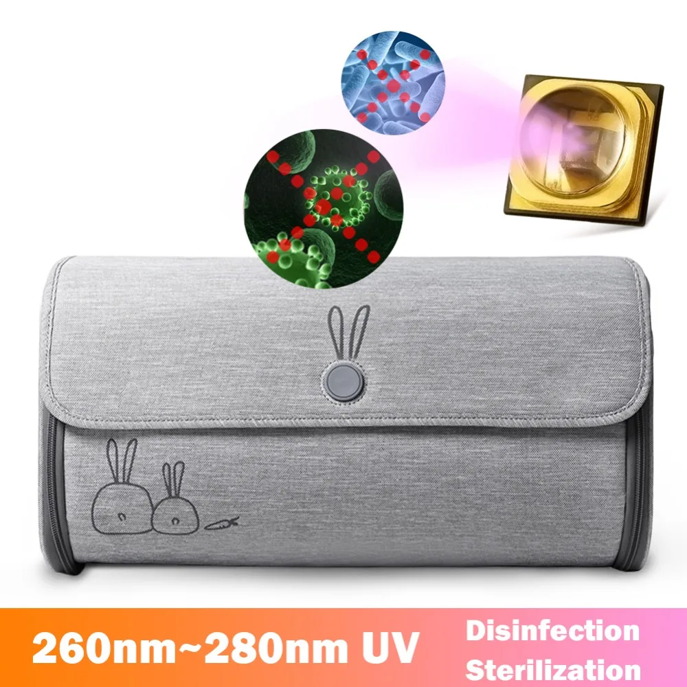 260nm 280nm Светодиодный УФ фонарь UVC ультрафиолетовая лампа стерилизационный