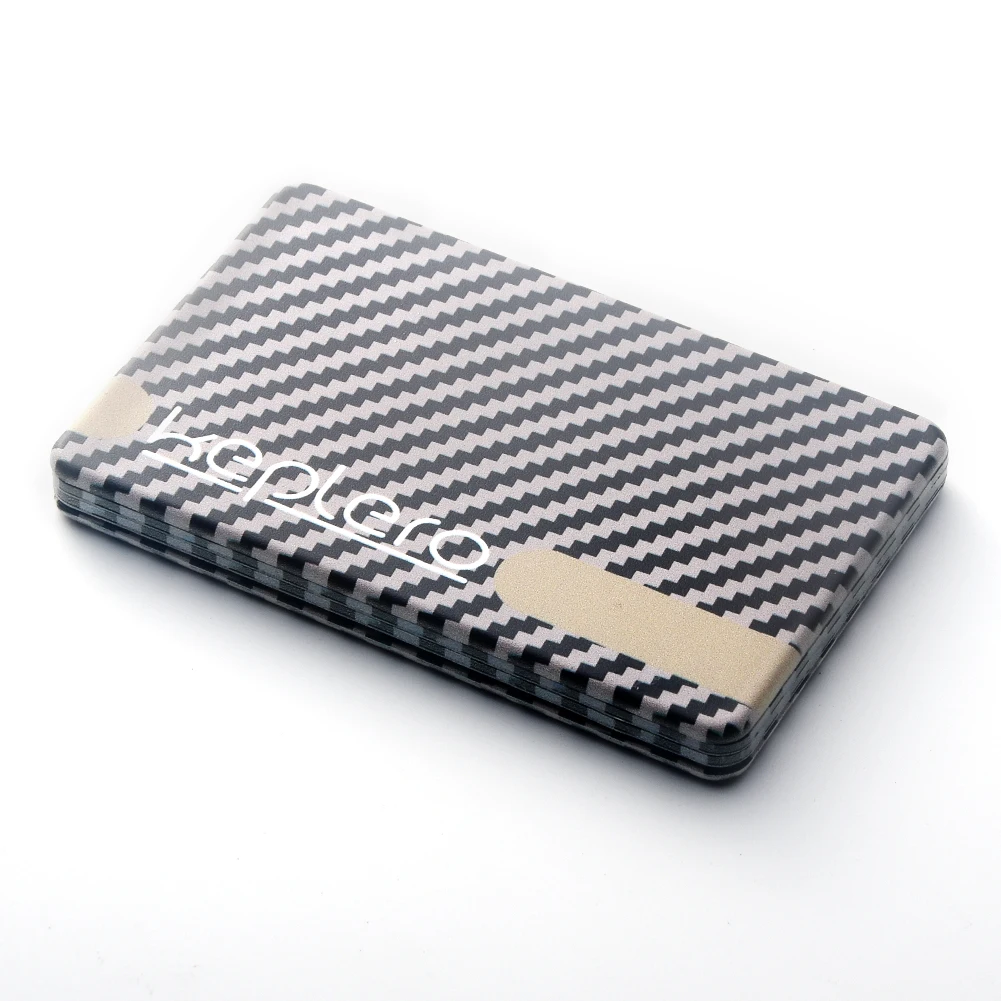 

Protective Card Holder Antishock Strong Closure Wallet Money Sealed Business Fireproof Magnetic Stripes Pattern Case Cover