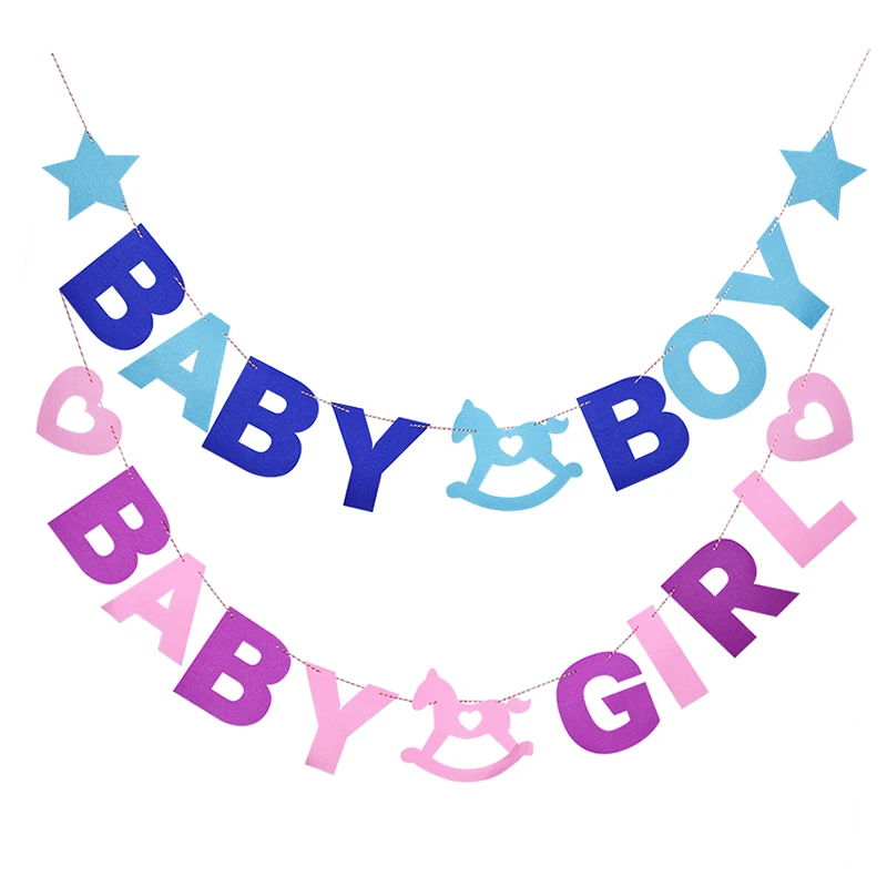 It's a boy/girl Baby Shower баннер из нетканого материала украшения для дня