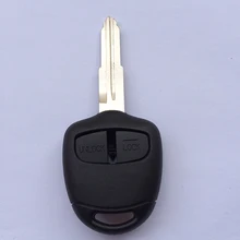 New 2 Button Remote Key Shell For Mitsubishi Pajero Lancer Evolution Grandis Outlander With Left Blade Good Quality