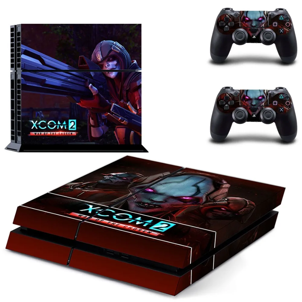 XCOM2 PS4 наклейка на всю кожу лицевые панели для консоли и контроллера Sony playstation