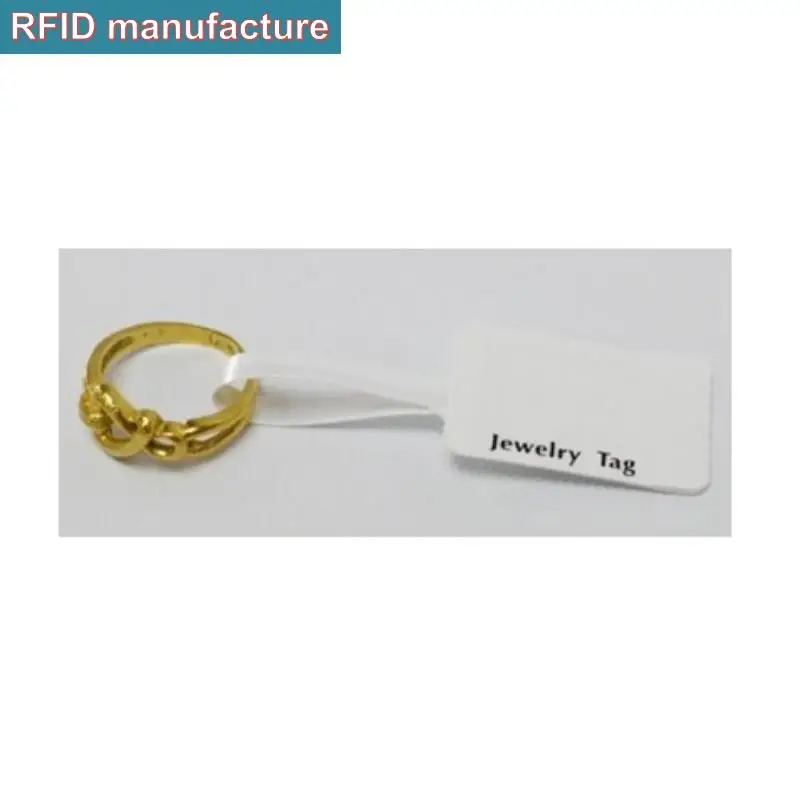 RFID UHF умная бирка для ювелирных изделий 840 960 МГц Электронная этикеток пассивная